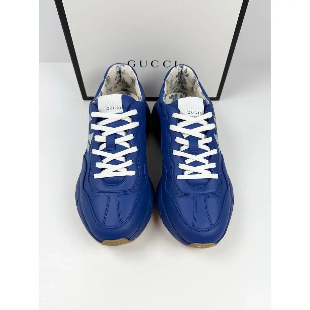 Size 8US - Gucci Rhyton NY Yankee Blue NEW